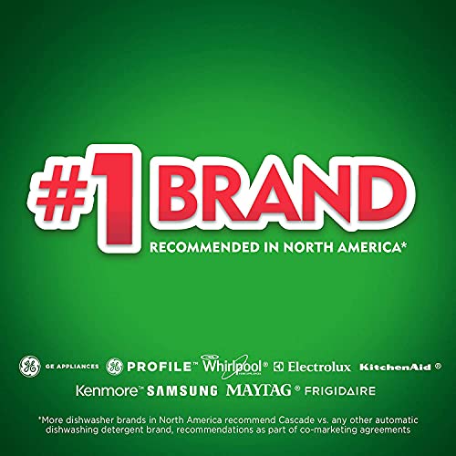 Cascade Free & Clear Dishwasher Pods, Actionpacs Detergent, Lemon