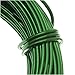 The Beadsmith Anodized Aluminum Wire – 12 Gauge – 39 feet – Kelly Green Color – Bendable Craft Wire Used to Jewelry Making, Wire Wrapping, Sculpting, Floral, Modeling and Other DIY Arts & Crafts