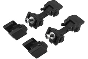 RLB-HILON Hood Latch Compatible with Jeep Wrangler TJ 1997 1998 1999 2000 2001 2002 2003 2004 2005 2006 Year, 1 Pair Hood lat