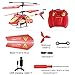 GPTOYS Remote Control Helicopter 4 Channel Indoor RC Toys with LED Light G620