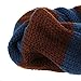 2016 New Arrival Unisex Baby Girl Boy Toddler Kids Double Color Patchwork Winter Warmer Knit Knitting Wool Crochet Wrap Scarf Neck Warmer with 1PCS UZZO Logo Keyring