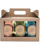 Kitchen Herb Kit - Three Self-watering Indoor Planters with Organic Basil, Organic Parsley, and Non-gmo Mint Seeds.