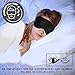 Jersey Slumber 100% Silk Sleep Mask For A Full Night’s Sleep | Comfortable & Super Soft Eye Mask With Adjustable Strap | Works With Every Nap Position | Ultimate Sleeping Aid / Blindfold, Blocks Lightthumb 1