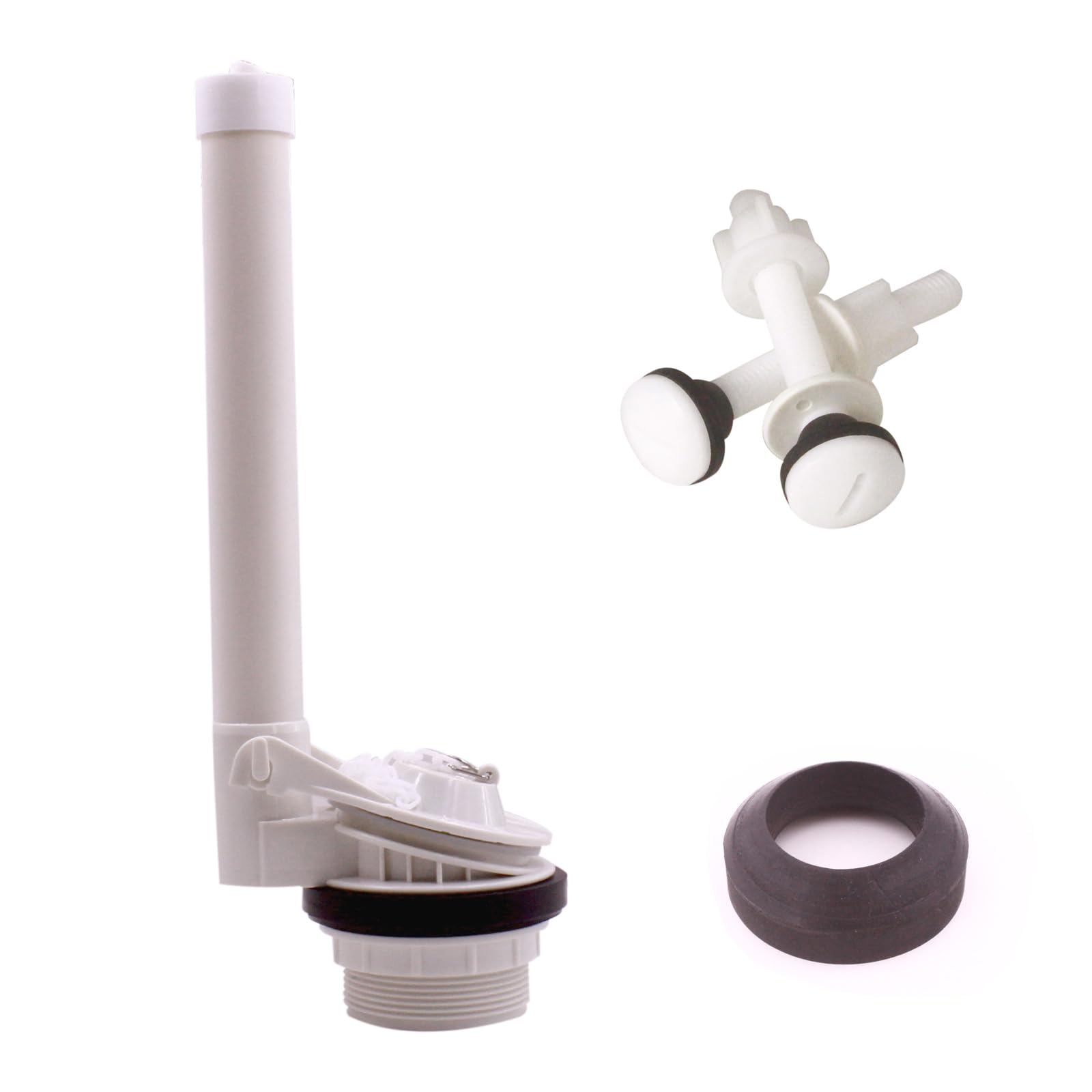 Photo 1 of 2-Inch Toilet Flush Valve Replacement Kit with Gasket and Bolts Compatible with American Standard 738461-0070A Two-Piece Toilet