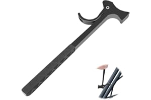 Nisorpa Black Hammer of Truss Stage Aluminum Metal Truss Hammer Pin Remover 2-in-1 Installation & Removal Tools for 2" DJ Lighting Spigotting