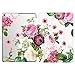 iPad Pro 10.5 case,iPad Air 3 Case,DEENAKIN Slim Fit Lightweight Smart Stand Cover Fit Apple iPad Pro 10.5[2017] and iPad Air 3 [2019], Floral Design for Kids Women Girls [Auto Sleep/Wake]