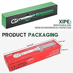 UYECOVE 1/4-Inch Drive Click Torque Wrench, Bike