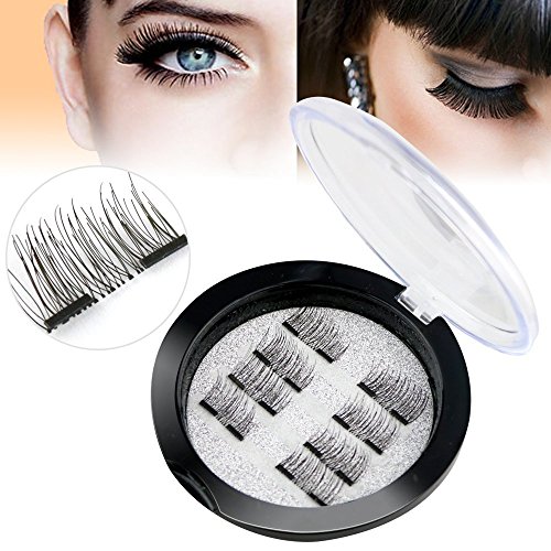 Get 8 PCS Eyelashes, Ultra Thin Eyelashes, 3D Fiber