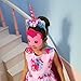 MarJunSep 5-Pack Unicorn Headbands Flowers Party Favors Supplies Birthday Decorations for Kids Girls Women Cosplay Dress Gift Cosplay Costume