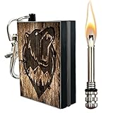 OPG3 Camouflage Accessories Fire Starter Permanent Match, Waterproof Perma Fire Starter Set, Flint Steel Keychain Kit, Forever Match Hunting Equipment Survival Gear