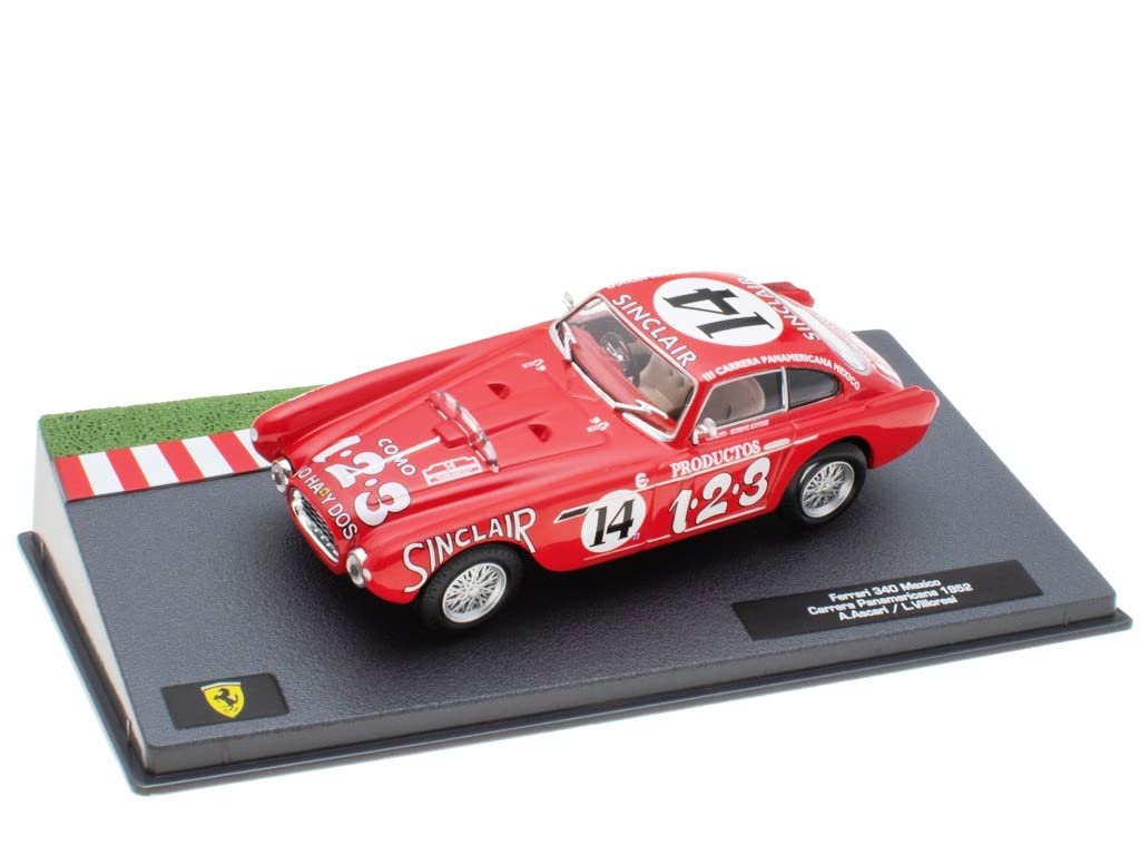OPO 10 - Miniature car 1/43 Ferrari 340 - Mexico Carrera Panamericana 1952 - FT015