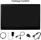 Waveshare 11.6" HDMI LCD Touch Screen IPS 1920x1080 Case Glass Raspberry Pi view 2