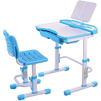 Amazon.com: Nidouillet Children's Desk and Chair Set ...