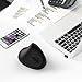 Vertical Mouse, 7Lucky Small Rechargeable Ergonomic Wireless Mouse 2.4GHz High Precision Optical Mice : 3 Adjustable DPI Levels, 6 Buttons for PC, Desktop, Laptop,【for Small Hands】- Black