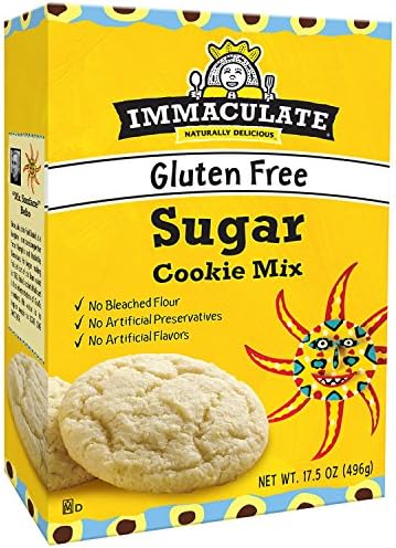 Immaculate Baking Gluten Free Cookie Mix Sugar, 15.0 Ounce