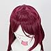 Cfalaicos LoveLive!Sunshine!! Love Live Sunshine Sakurauchi Riko Purple Red Long Hair Wigs Anime Cosplay Wig