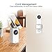 Compatible with Wyze Cam Pan Wall Mount, 360 Degree Swivel AC Outlet Wall Plug Mount Stand Holder Bracket for Wyze Cam Pan- No Messy Wires or Wall Damage by KASMOTION [Upgrade Version]