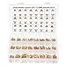 Wimas 1200PCS 24Values Ceramic Capacitor DIP Monolithic Multilayer Ceramic Chip Capacitors Assortment Box Kit Range 10PF-10uf(24Values 1200PCS)