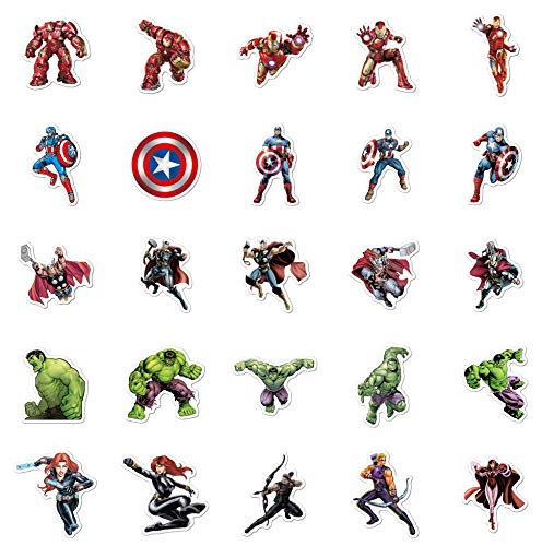 1 Avengers+Stickers+Waterproof+Skateboard+Superhero