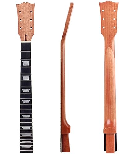 Amazon.com: Alnicov Electric Guitar Neck DIY For Gibson LP Guitars