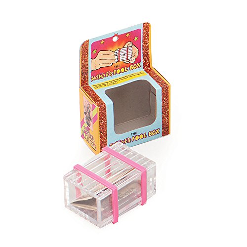 Bristol Novelty MC084 Wonder Fool Box, Clear/Red, One Size