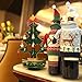 FEFEHOME Christmas Wine Bottle Cover Gift Warping Ugly Sweater (Set of 4) -(F)