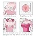 4 Pairs Women's Pasties, Nipple Covers Womens Reusable Adhesive Silicone Covers Round Invisible Breast Petal