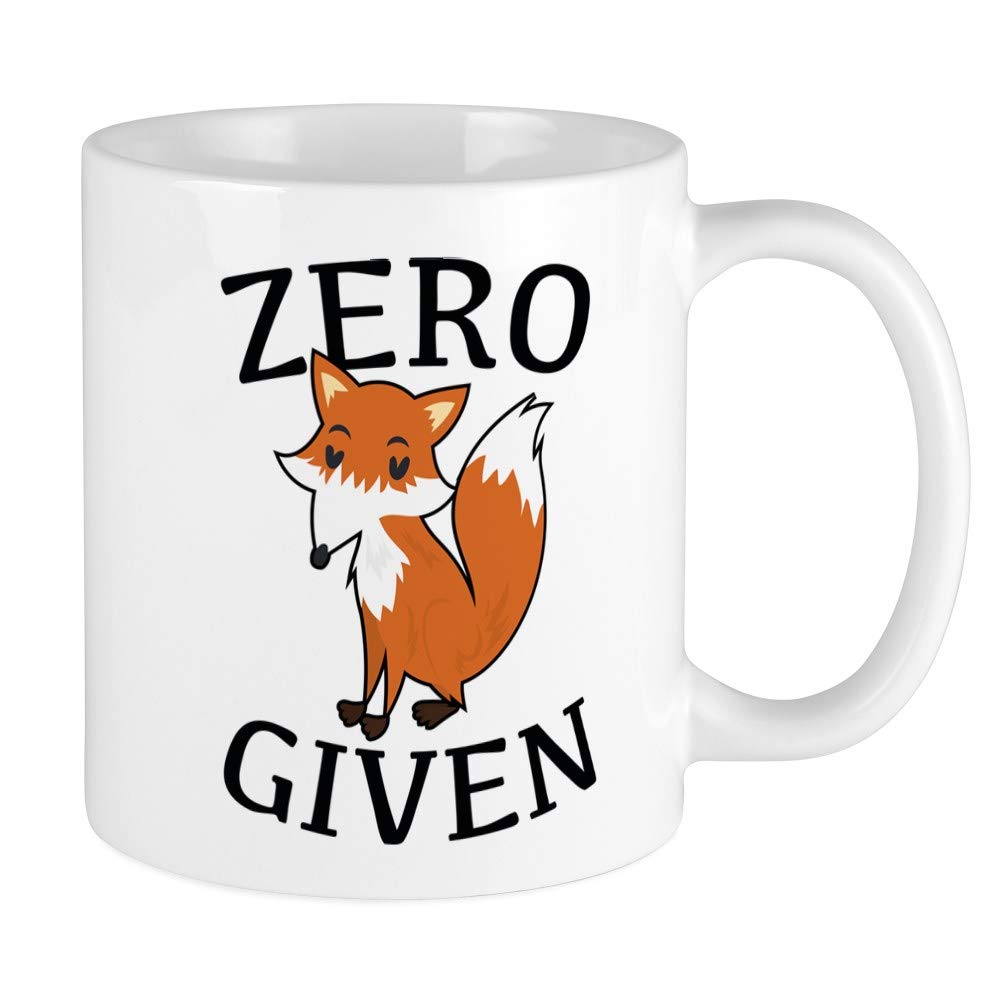 CafePress Zero Fox Given Mug 11 oz (325 ml) Ceramic Coffee Mug