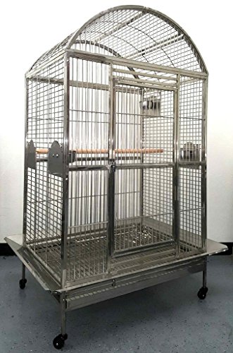 5 Best Stainless Steel Bird Cages For Parrots & Macaws (2018 Reviews)