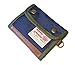 Rough Enough Vintage Leather Trimming Wallet Purse Pouch (Blue)