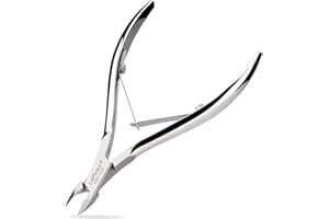 LePinko Professional Cuticle Trimmer kit, Super Sharp Dead Skin Clipper, Labor-saving Cuticula Remover for Fingernail Toenail, Manicure Pedicure Tool for Women Men, Home Salon Use, 7mm Jaw