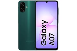 Celular Samsung Galaxy A07 128GB, 4GB, Câm. 50MP, Tela 6.7"- Verde