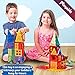 Mega Magnetic Building Blocks Set: Teach a Child Physics and Science with a 100 + 14 Pieces Thinking Game. 100-Piece Block Magnets Kit w/ Accessories. Colored Construction Magnet Tiles w/ Many Shapes