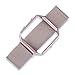 For Fitbit Blaze Band, Wearlizer Milanese Loop Watch Band Replacement Stainless Steel Bracelet Strap With Metal Frame for Fitbit Blaze - Rose Gold Pink Large