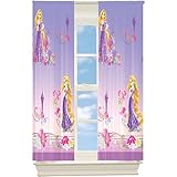 Disney Tangled Style Rules Room Darkening Window Curtain Panel Drape