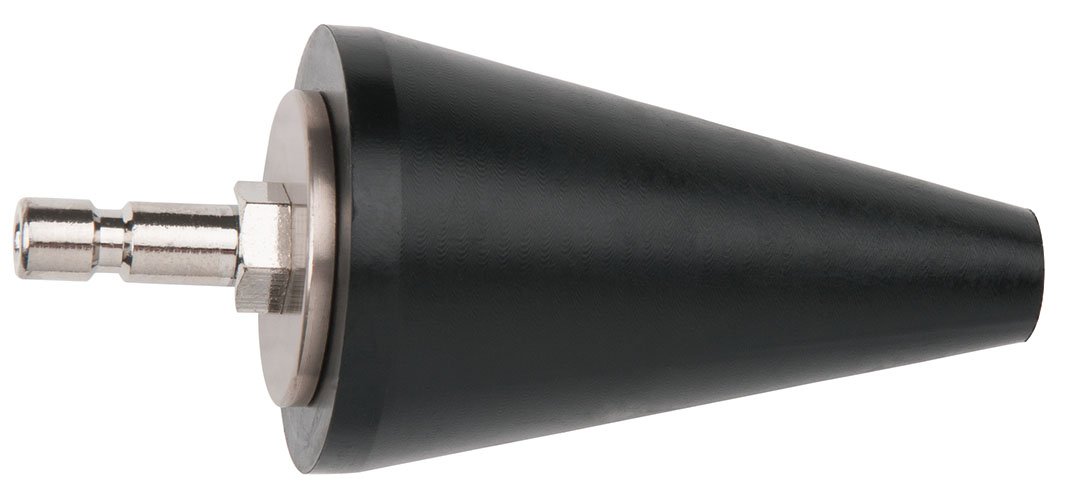 KS Tools 150.1962 Rubber cone adaptor, 14-45mm, L= 75mm