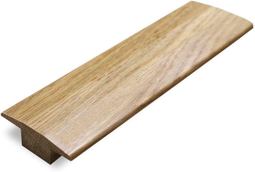 Solid Oak 15mm T Section Door Bar Threshold Moulding Un Finished