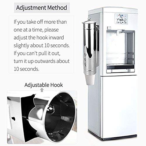 image for TINTON LIFE Adjustable Stainless Steel Disposable Paper Plastic Cup Di
