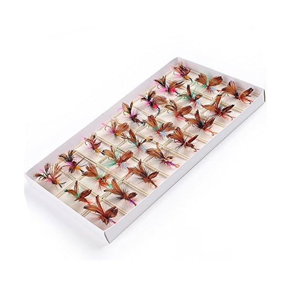 Fiblink-48pcs-Fly-Fishing-Flies-Set-Butterfly-Like-Dry-Flies-Fishing-Lure-for-Bass-Salmon-Trout