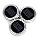 Solar Mason Jar Lid - Kohree 3 Pack Mason Jar Lights with 10 LED,Color Changing Fairy String Light for Glass Mason Jars and Garden Decor, Multi-Color