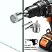 Diamond Drill Bits,Kusonkey [10-Pack] Hole Saw Core Bits Hollow Extractor Remover Set Tools for Granite/Ceramic/ Porcelain/Tiles/Glass/Marble