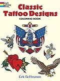 Classic Tattoo Designs Coloring Book (Dover Design Coloring Books)