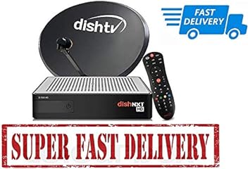 Dish Tv Nxt HD Set Top Box with 1 Month Super Family HD Pack (Black)