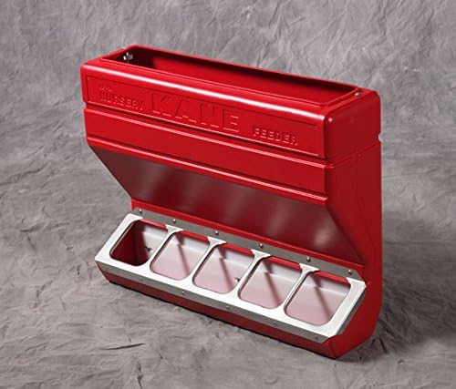 Kane Nursery Feeder for Pigs and Livestock - 5 Hole, Single Sided