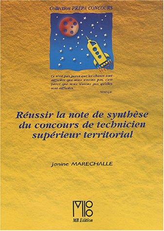 Réussir la note de synthèse du concours de technicien supérieur territorial