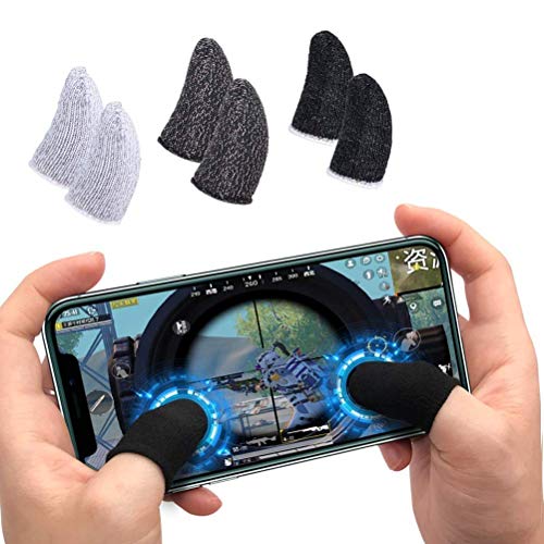odestro® Pubg Anti-Slip Thumb Sleeve, Slip-Proof Sweat-Proof Professional Touch Screen Thumbs Finger Sleeve for Pubg Mob