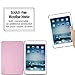 Infiland iPad Mini 1/2/3 Case - Ultra Slim Smart-shell Stand Case Cover with Translucent Frosted Back Protector (with Auto Wake/Sleep) for iPad Mini 1/iPad Mini 2/iPad Mini 3 Tablet,Rose Gold