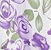 Sunny Fashion Girls Dress Purple Rose Flower Double Bow Tie Party 9-10