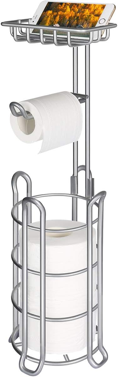 Amazon Com Tomcare Toilet Paper Holder Toilet Paper Stand With 4