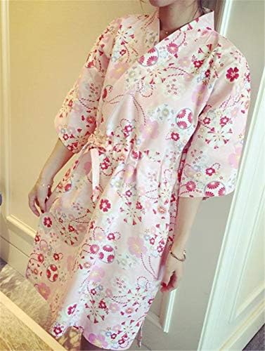 エージョン 着物 パジャマ レディース 浴衣 半袖 セクシー パジャマ 綿 ルームウェア 半袖 夏 甚平 桜の図案 花柄 ファッション B07r4vnlqj 1 125円 セール開催中最短即日発送 新作 人気 送料無料 激安 お買い得 キ フト